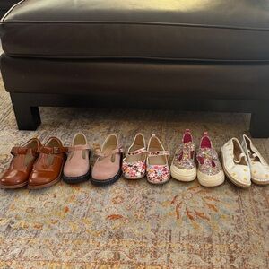 Brown Leather Kids Dress Shoes